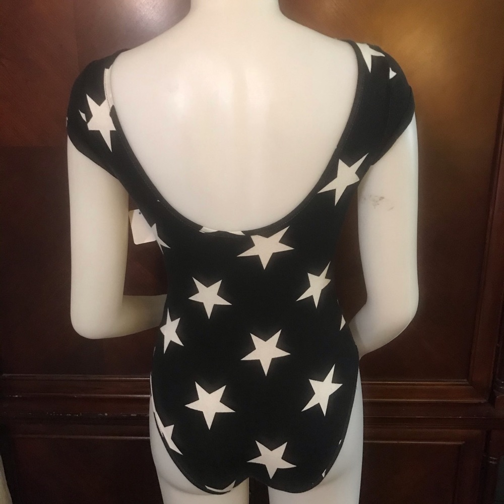 🆕 Très Bien Blk/Wht Bodysuit-Large - Picture 2 of 7